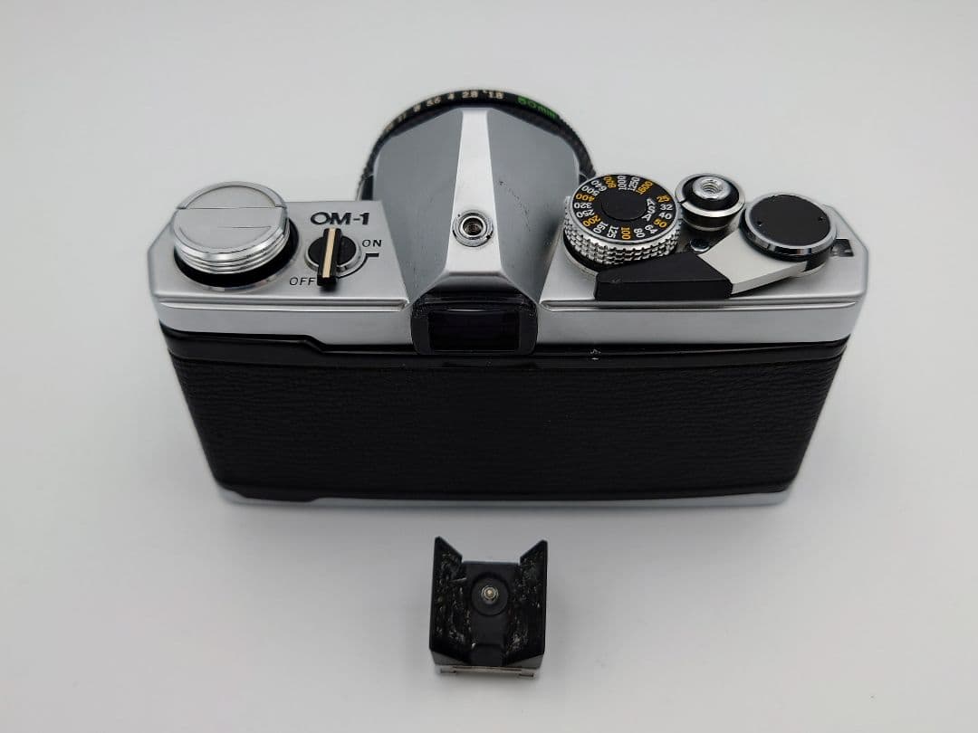 値下げ【整備済】オリンバス　OLYMPUS OM-1　一眼レフカメラ レンズ付