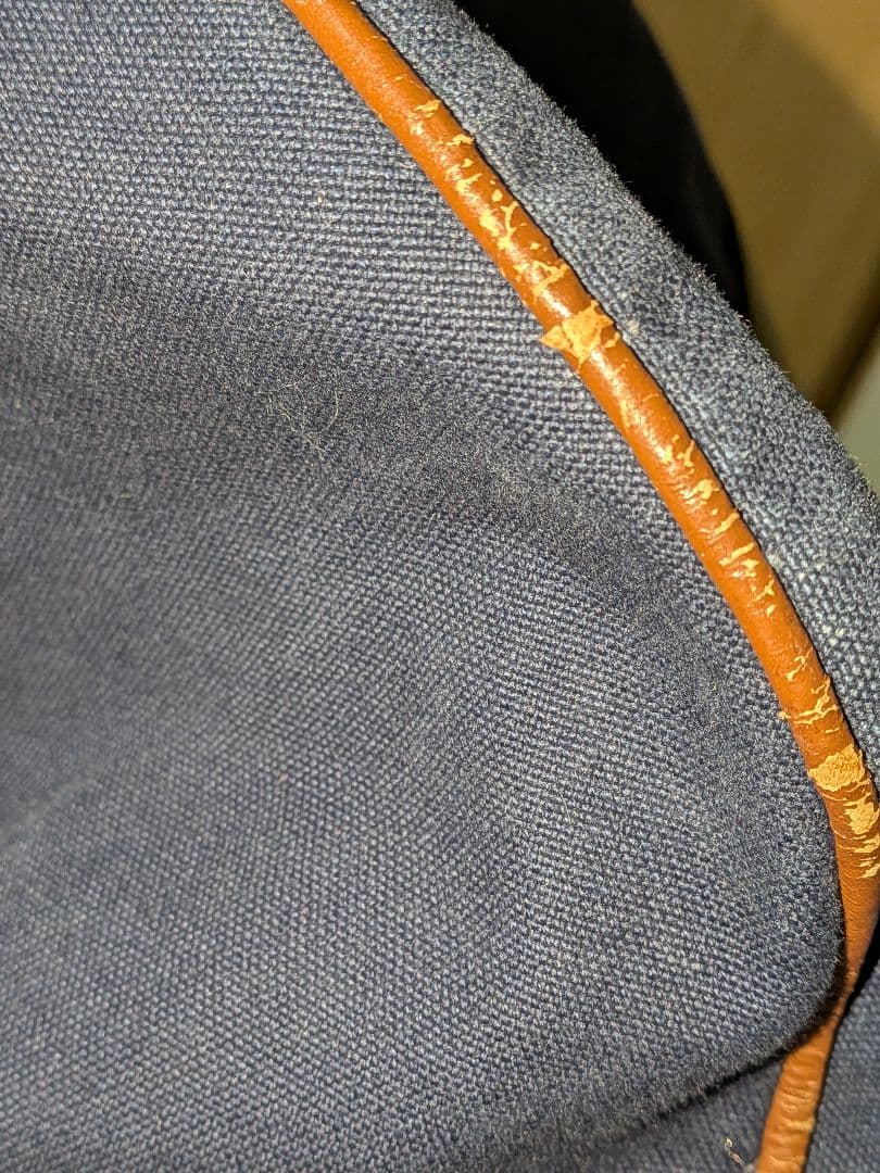 80's L.L.Beanネイビーキャンバスボストンバッグ 2way