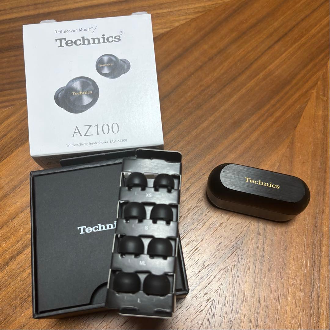 【中古】Technics EAH-AZ100-K ブラック　Panasonic