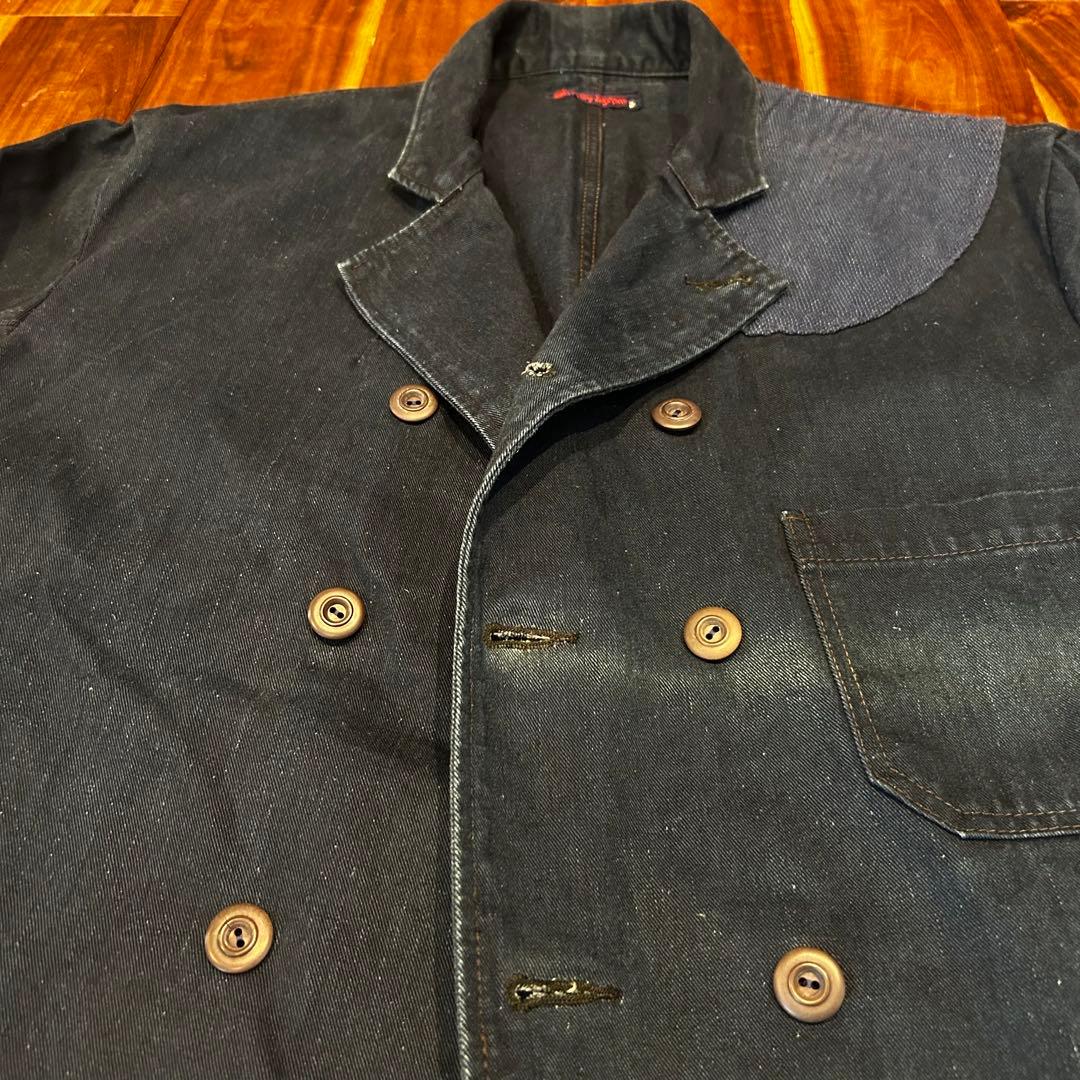 【匿名配送】45rpm インディゴデニムジャケット ダブル 濃紺 レアモデル