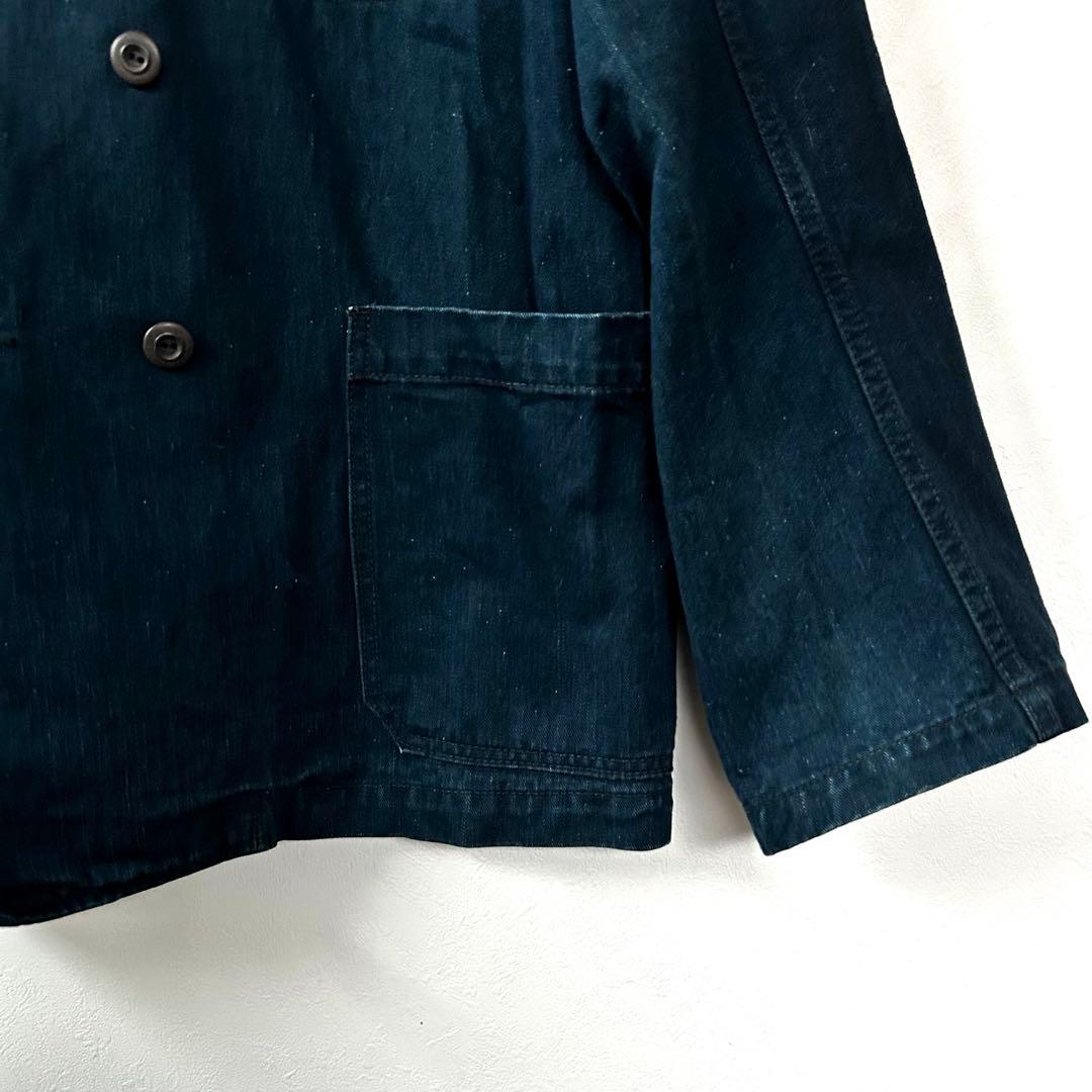 【匿名配送】45rpm インディゴデニムジャケット ダブル 濃紺 レアモデル