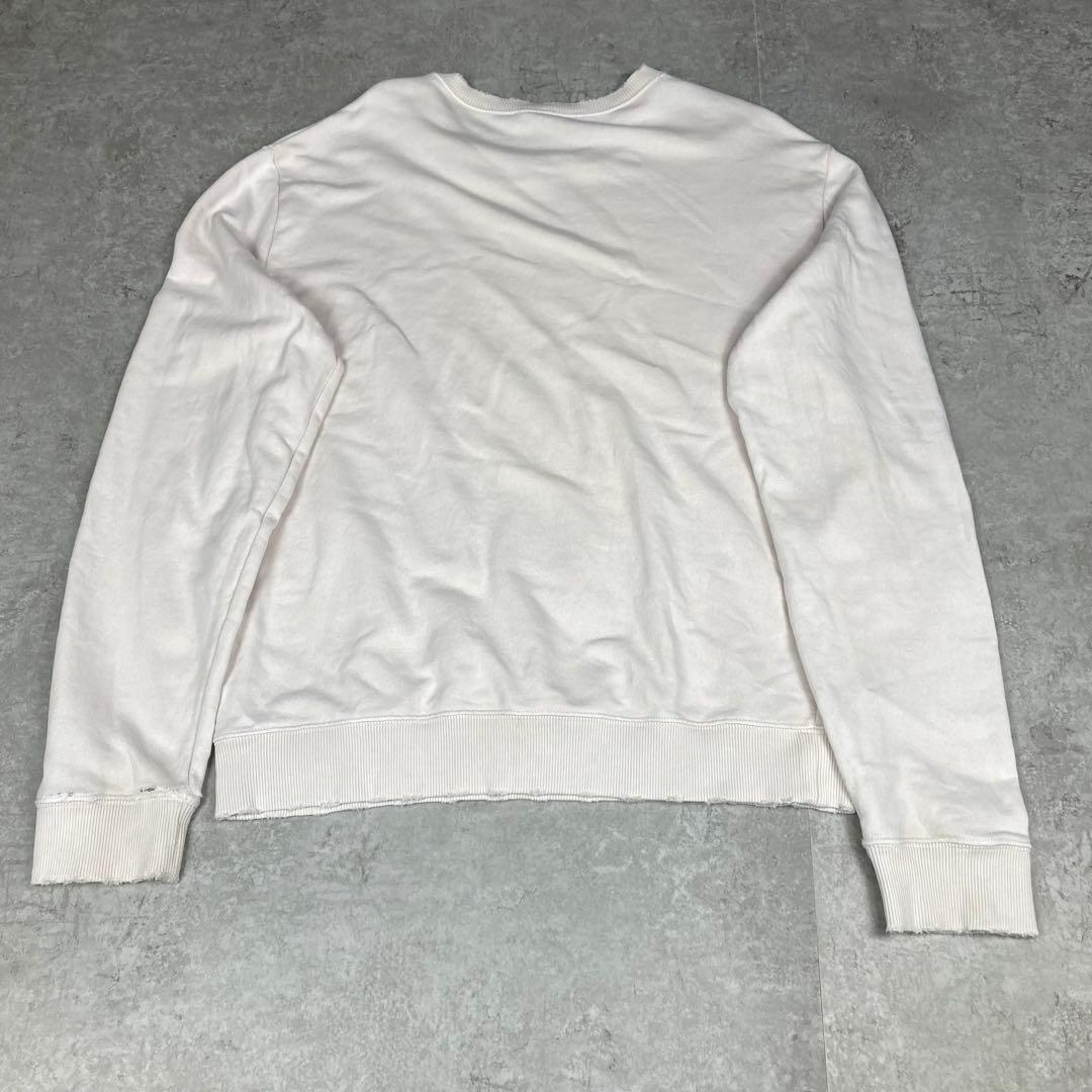 サンローランパリ　ダメージ加工　スウェット　XL 18SS スウェット