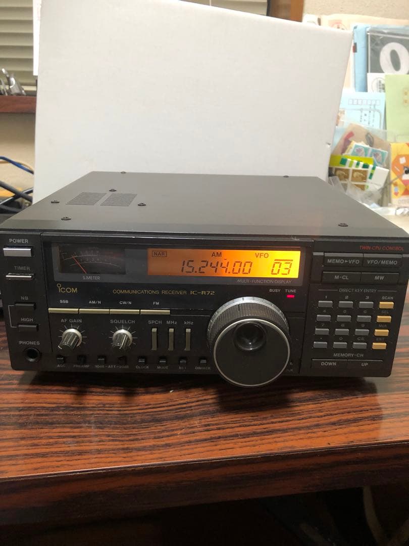 iCOM IC-R72 コミュニケーション レシーバー
