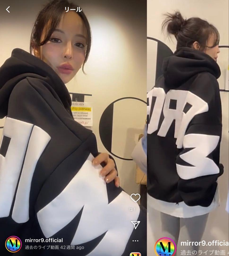 【タグ付新品未使用】MIRROR9 ICON HOODIE