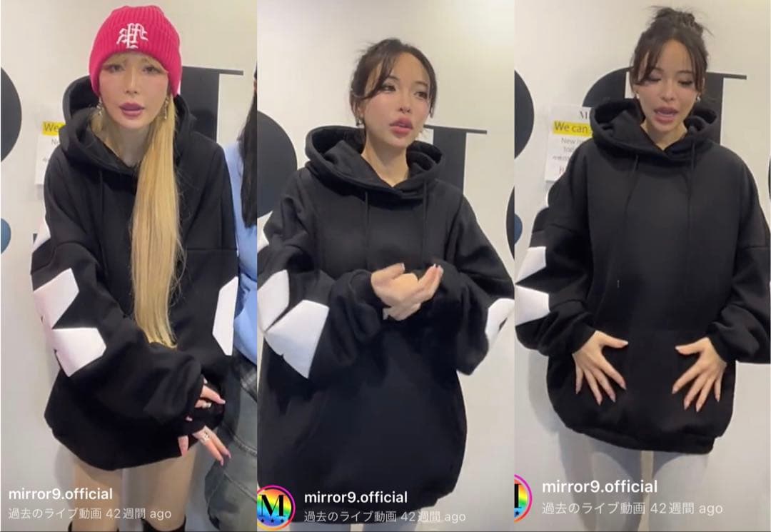 【タグ付新品未使用】MIRROR9 ICON HOODIE