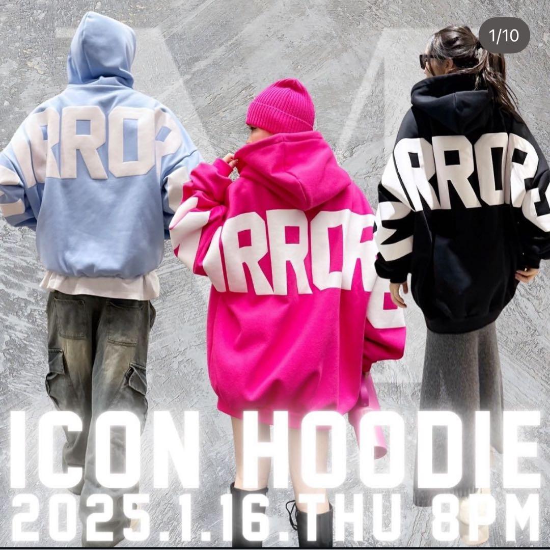 【タグ付新品未使用】MIRROR9 ICON HOODIE