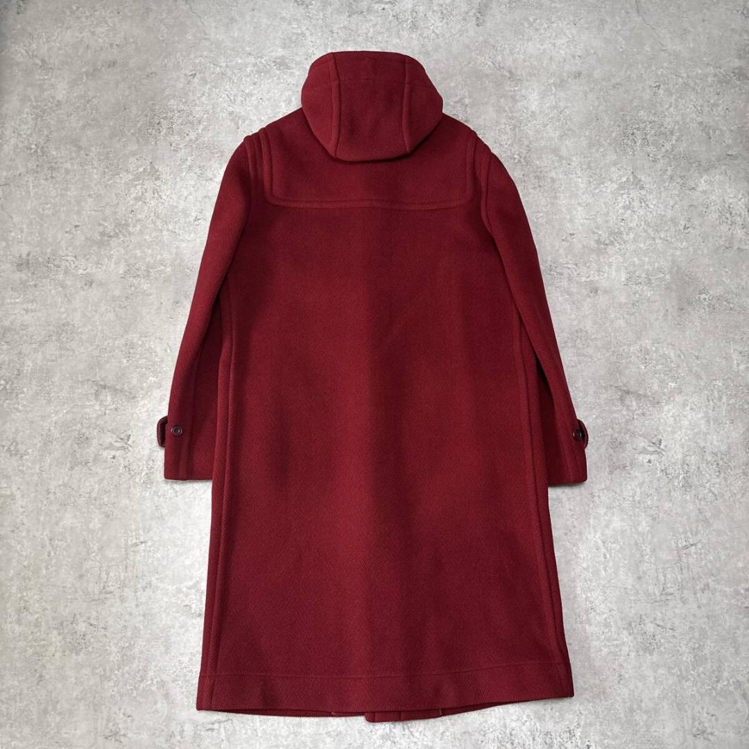 極美品 モンゴメリー チベット社 ムーアブルック ダッフルコート 英国製 レッド