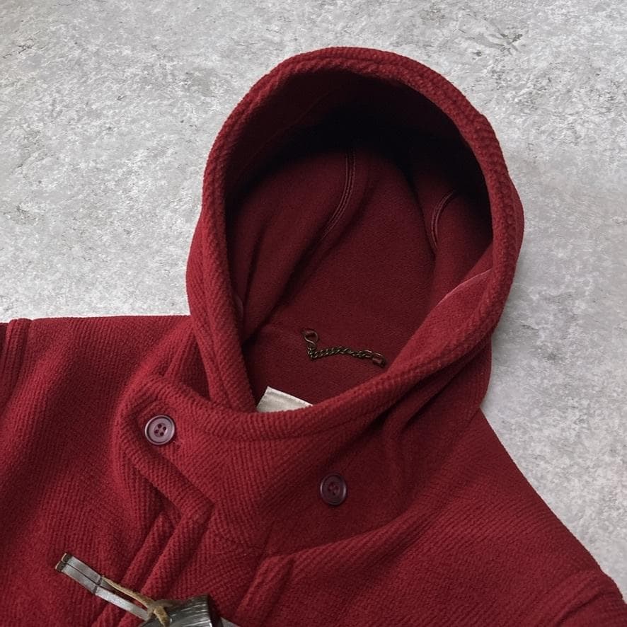 極美品 モンゴメリー チベット社 ムーアブルック ダッフルコート 英国製 レッド