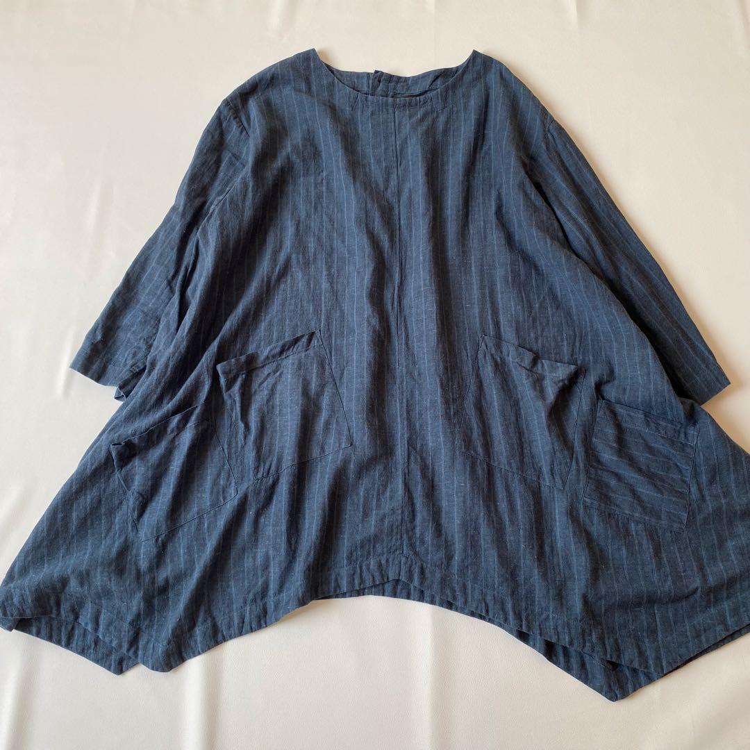 萌　モユル　MOYURU　ARTMIX　シャツブラウス　チュニック　ワンピース