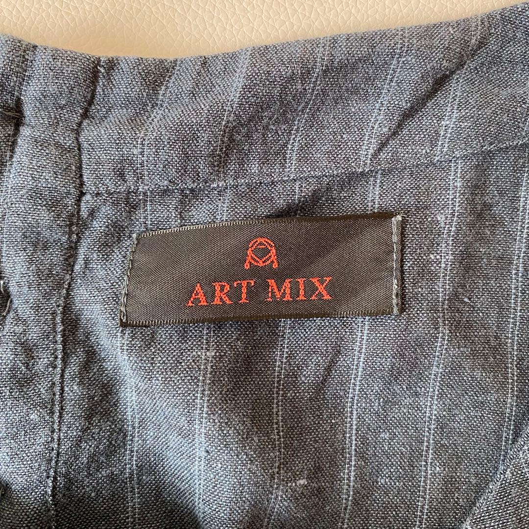 萌　モユル　MOYURU　ARTMIX　シャツブラウス　チュニック　ワンピース