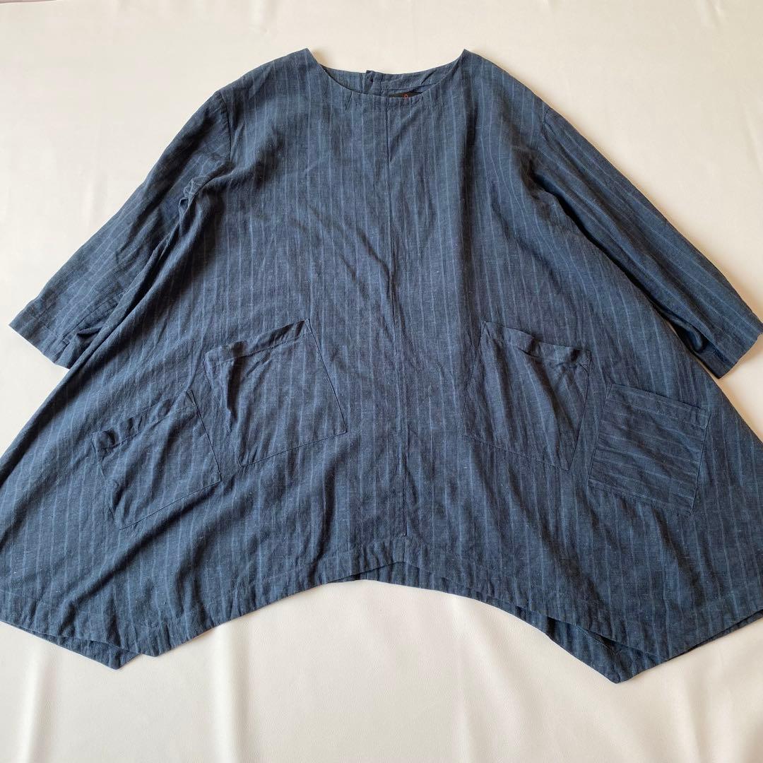 萌　モユル　MOYURU　ARTMIX　シャツブラウス　チュニック　ワンピース