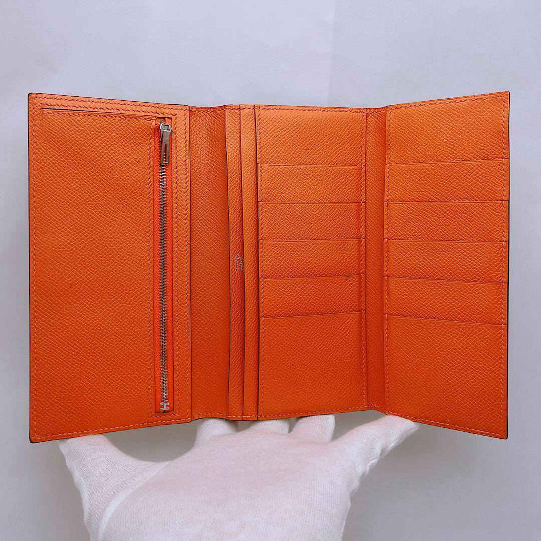 ✨海外輸入品✨値下げ不可⚠️HERMES エルメス べアン デュプリ 三つ折り