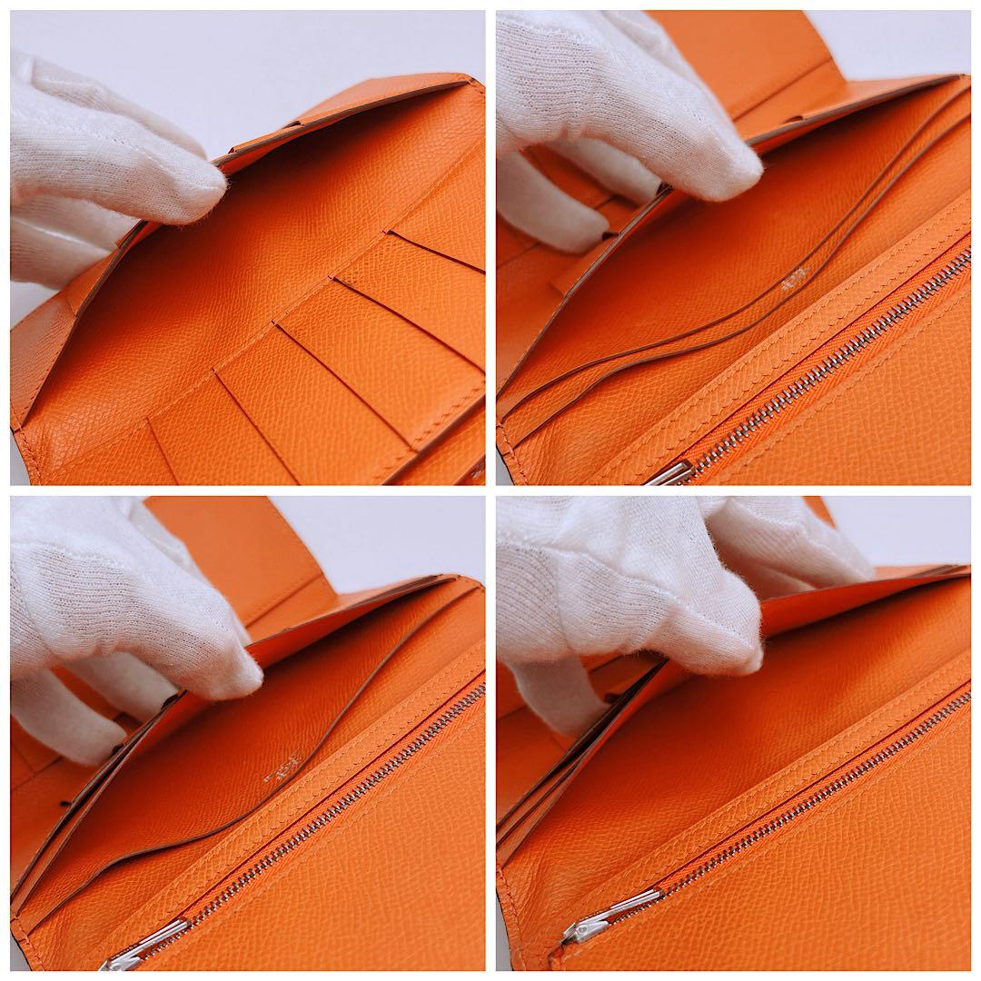 ✨海外輸入品✨値下げ不可⚠️HERMES エルメス べアン デュプリ 三つ折り