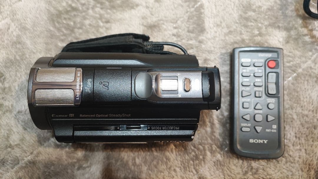 ソニー　SONY HDR-PJ760V　シューディンググリップ