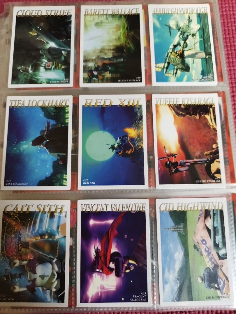 【初版】ファイナルファンタジー7 カードダスマスターズ フルコンプリートセット