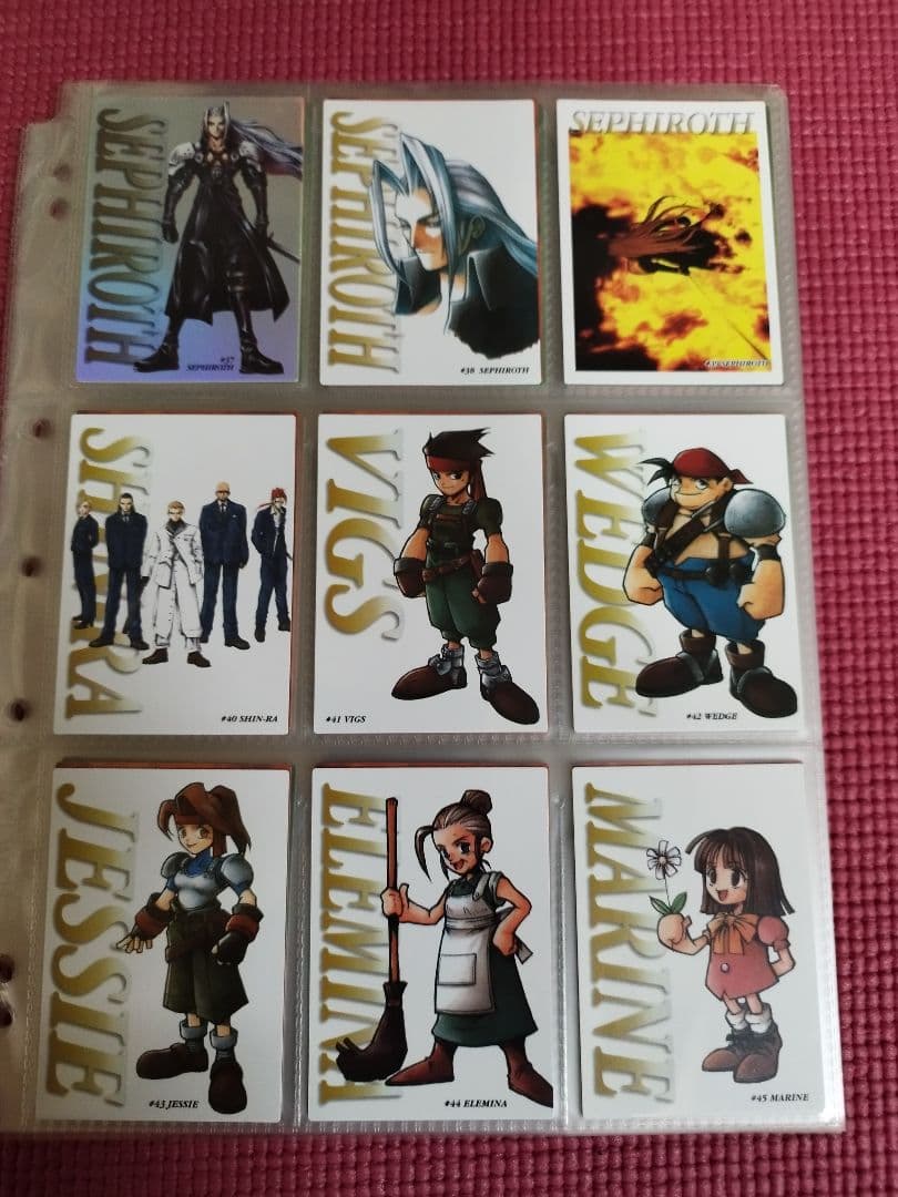 【初版】ファイナルファンタジー7 カードダスマスターズ フルコンプリートセット