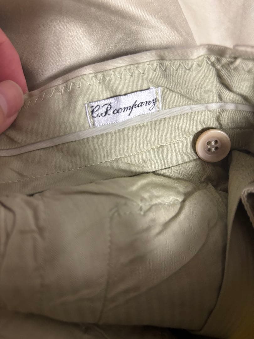 C.P. COMPANY パンツLAMPOジップ イタリア製 00s テック素材