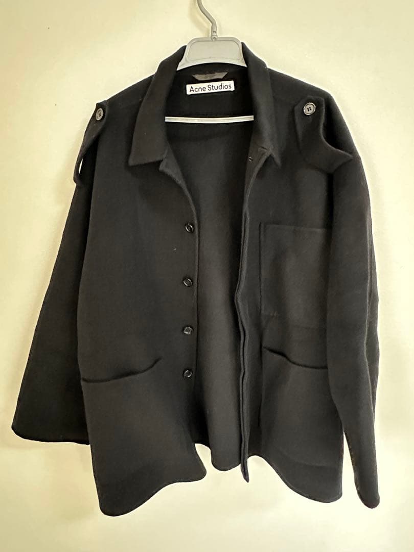 Acne Studios ブラックカバーオール