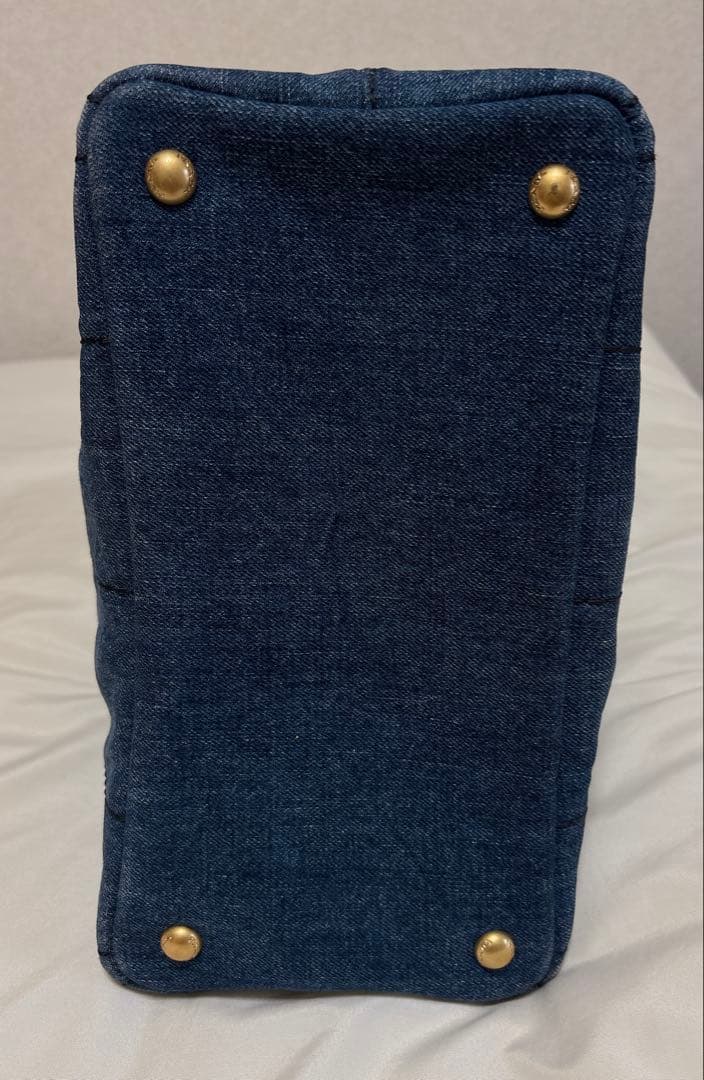 PRADA トートバッグ　カナパS 2way ストラップ付 インディエゴ