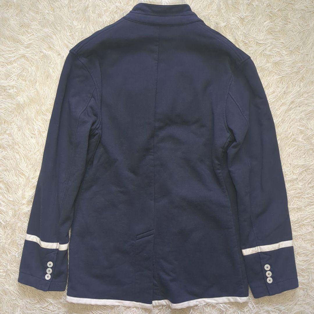ポロラルフローレン コットン テーラードジャケット ネイビー M