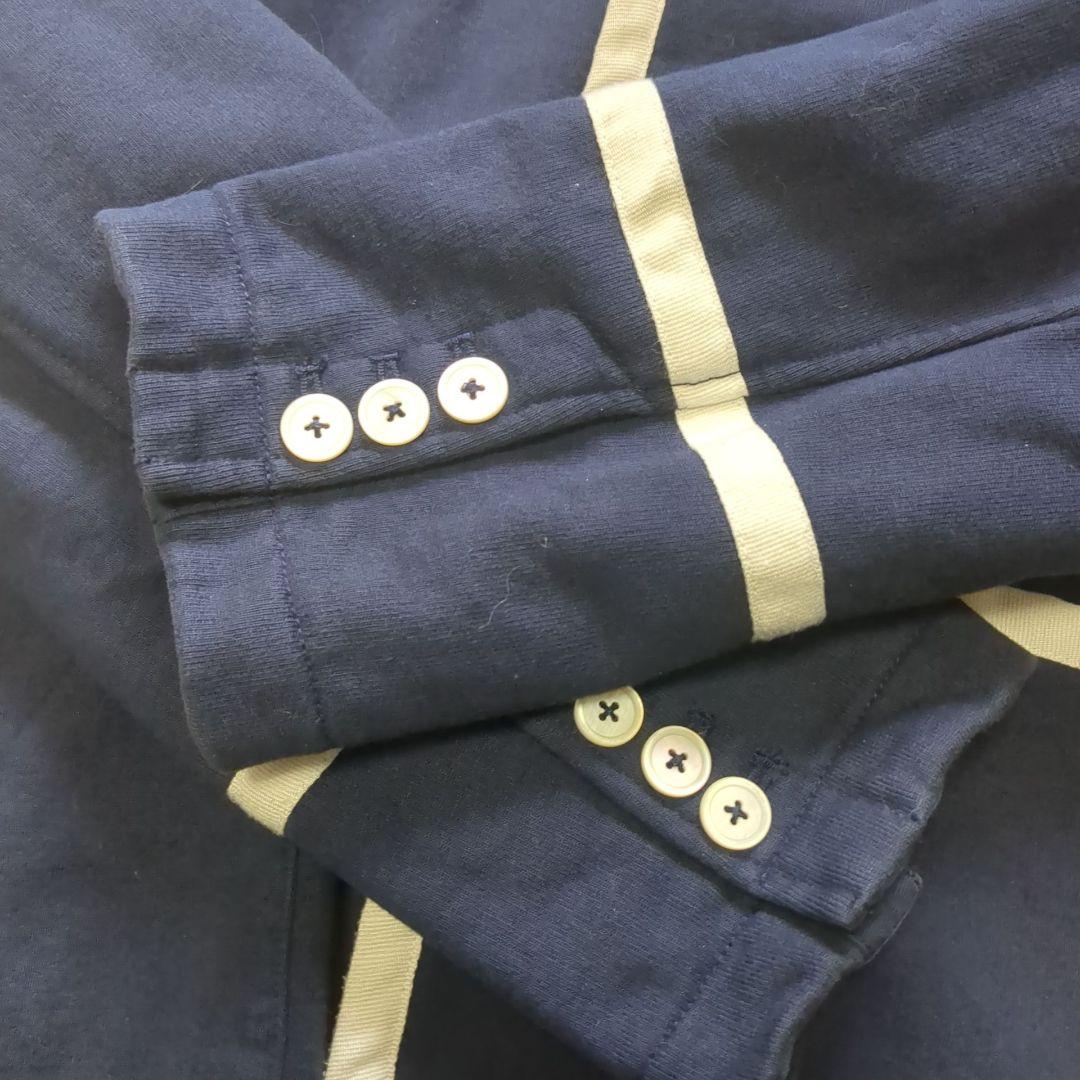 ポロラルフローレン コットン テーラードジャケット ネイビー M