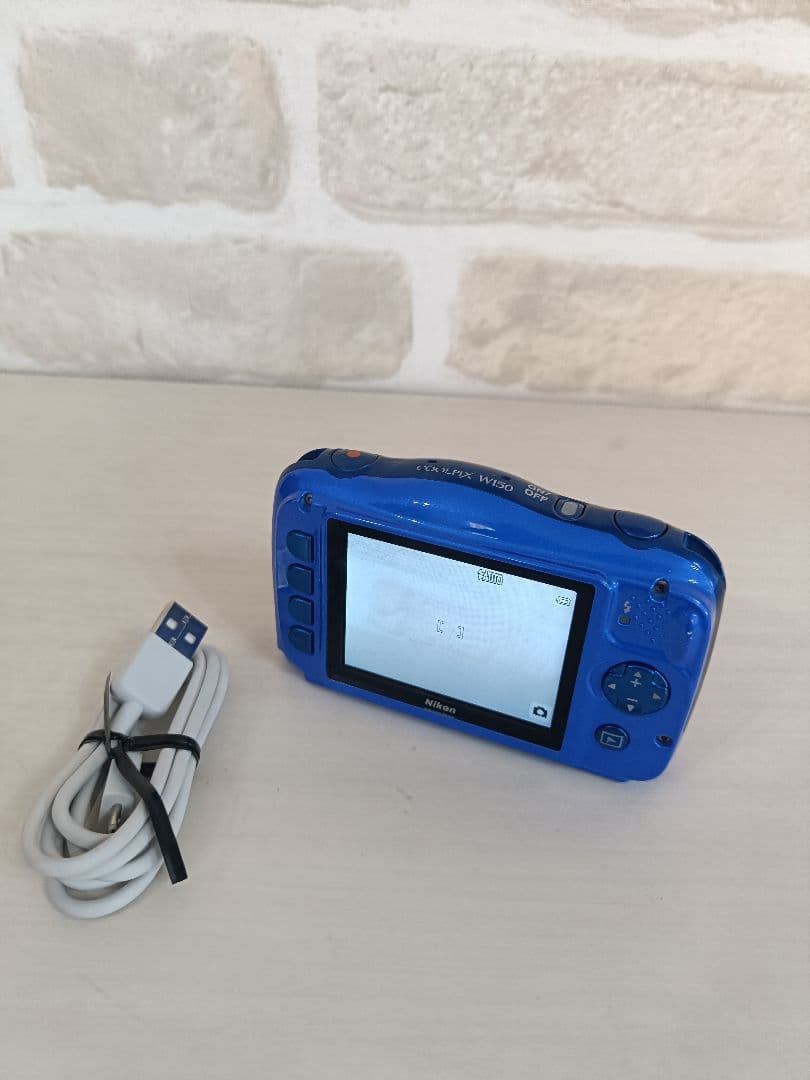 NIKON COOLPIX W150 防水 ニコン 海 ブルー