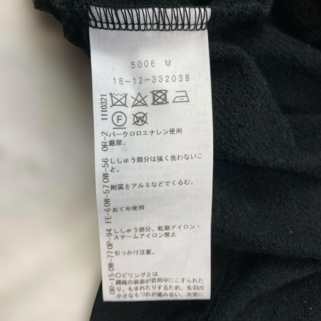 人気　ヴィヴィアン　ウエストウッド　ニット　ポロシャツ　オーブ刺繍　長袖　黒　M