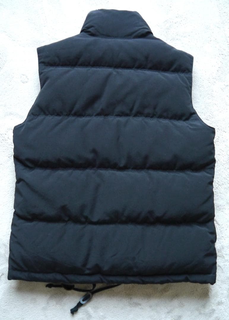 COMME des GARÇONS ブラックダウンベスト XS