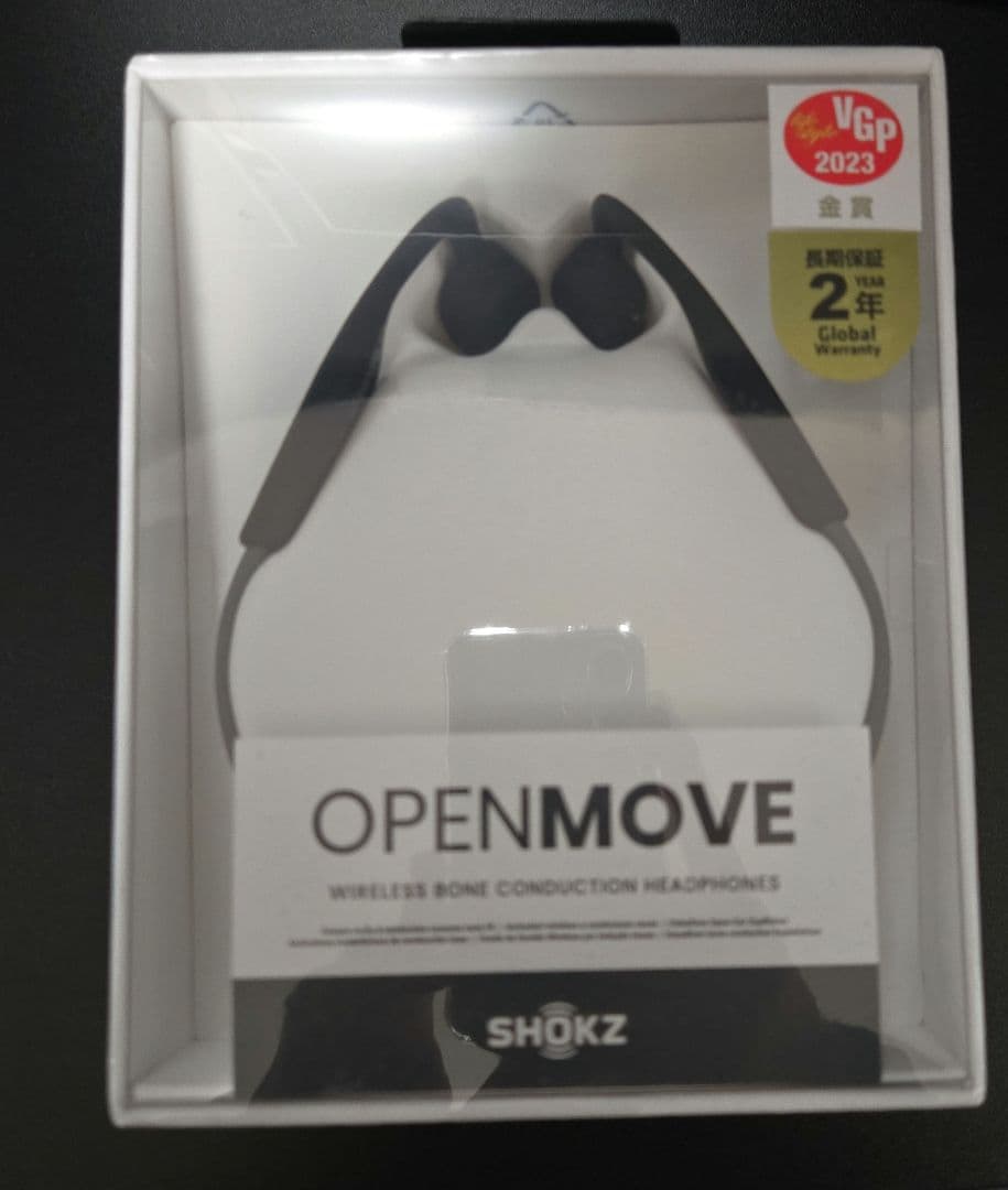 SHOKZ 骨伝導イヤホンOPENMOVE S661 グレー①