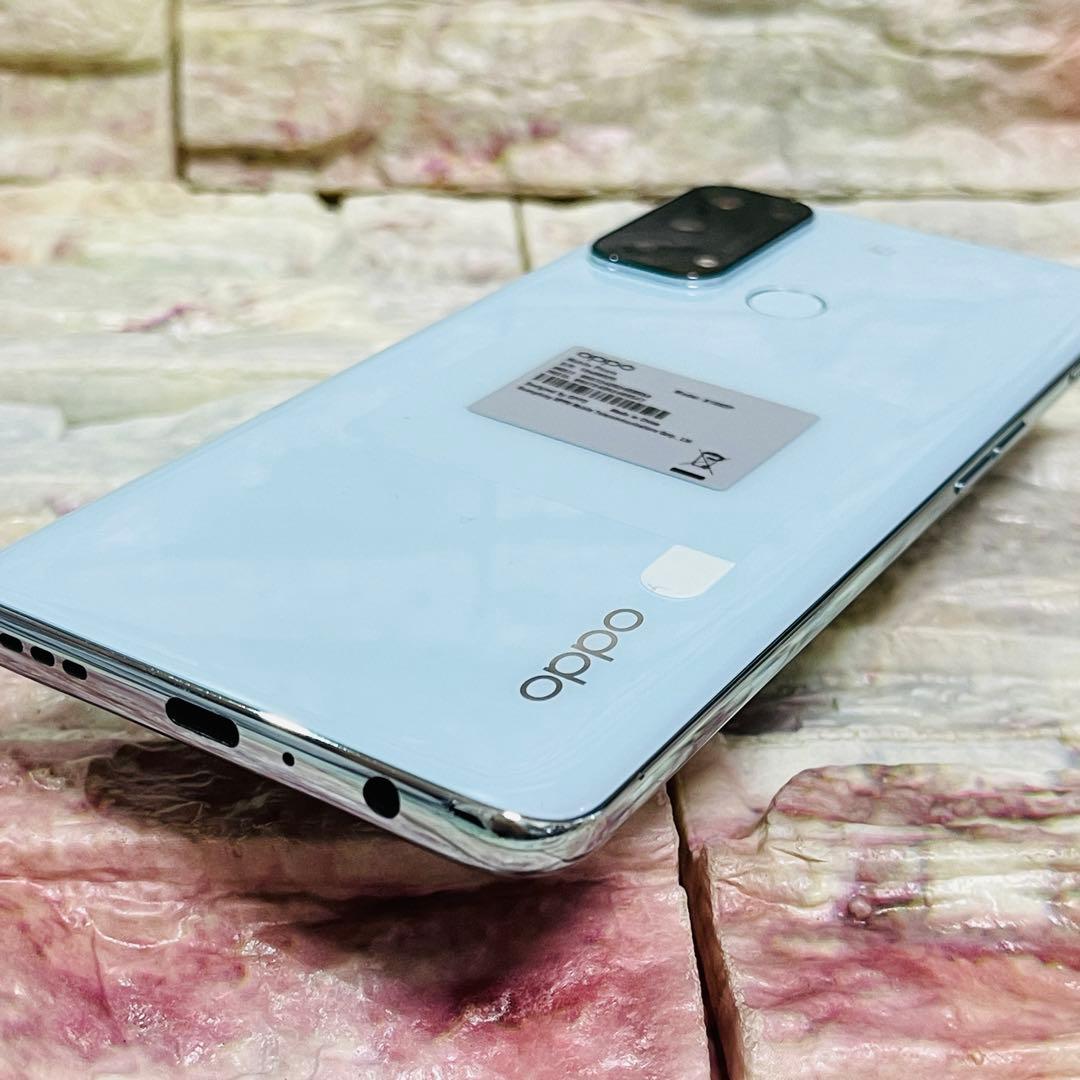 SIMフリー OPPO Reno5 A 128GB 307 アイスブルー
