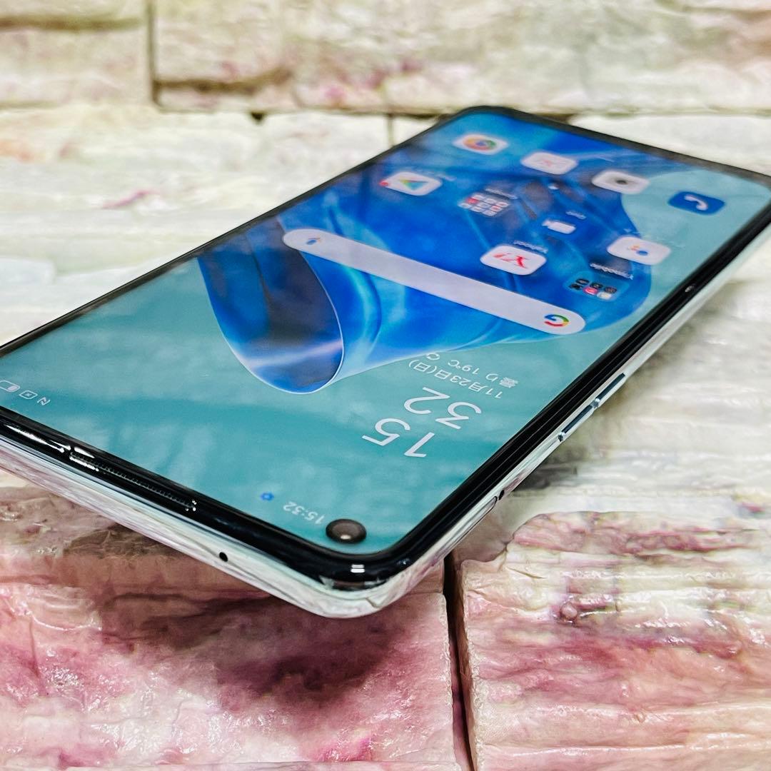 SIMフリー OPPO Reno5 A 128GB 307 アイスブルー