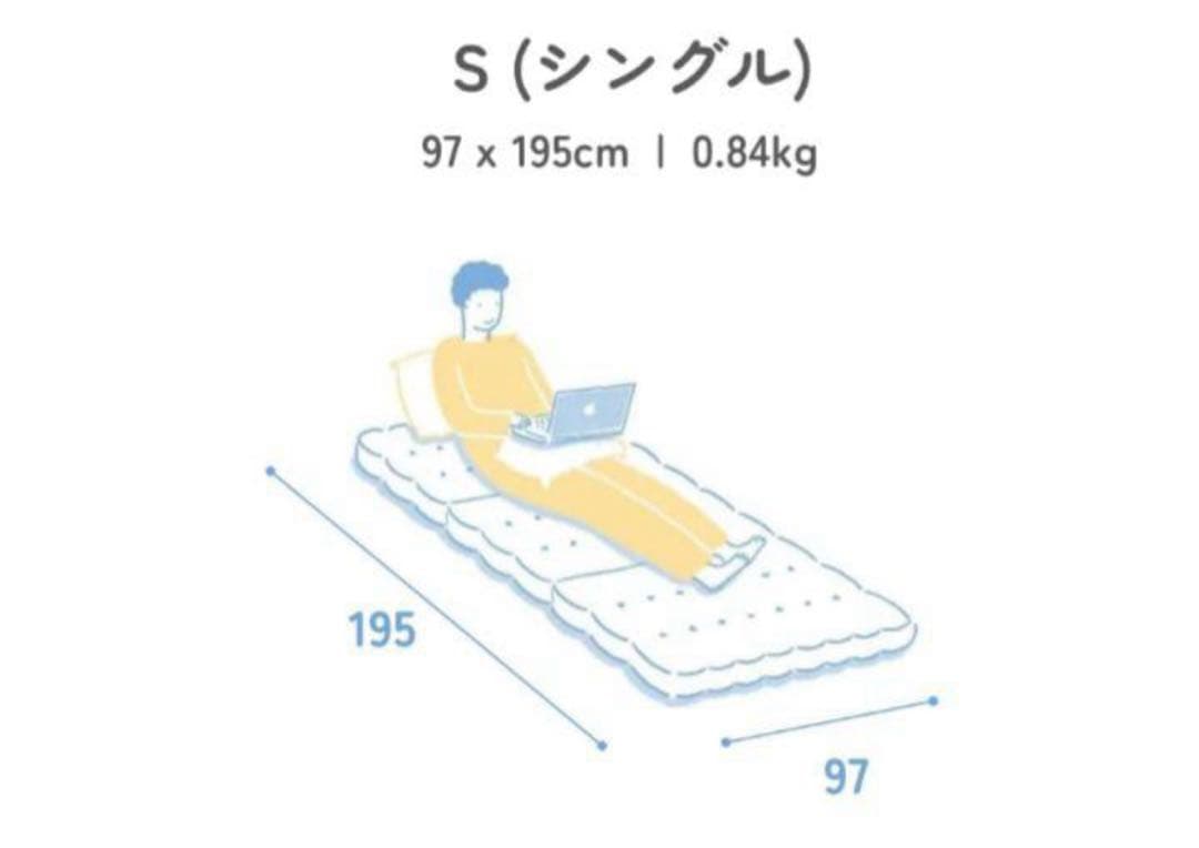 スリーピー・とうふ シングルマットレス ホワイト