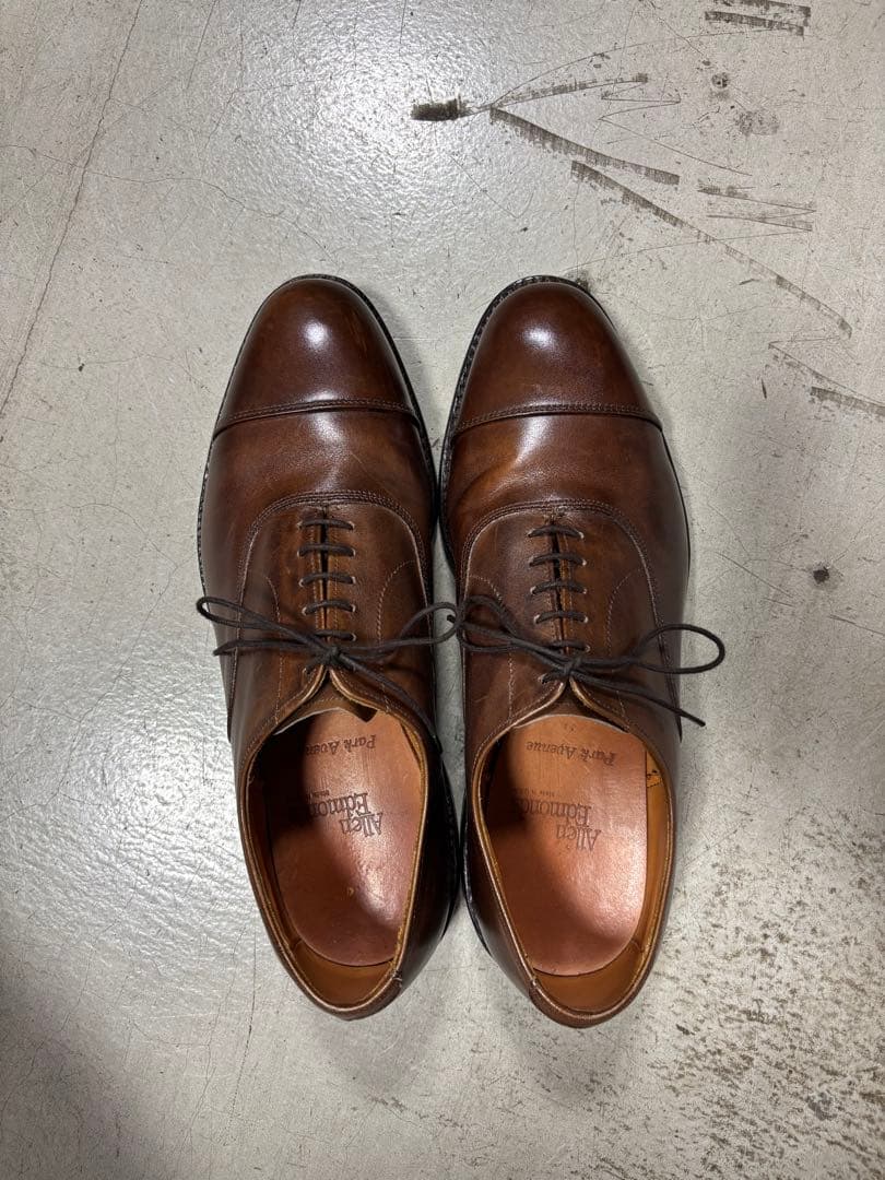 美品Allen Edmonds ブラウン park avenue 81/2EEE