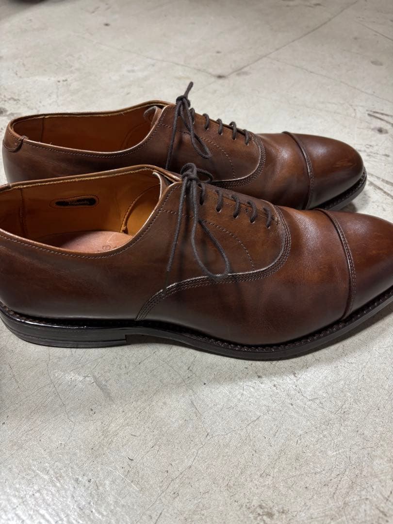 美品Allen Edmonds ブラウン park avenue 81/2EEE
