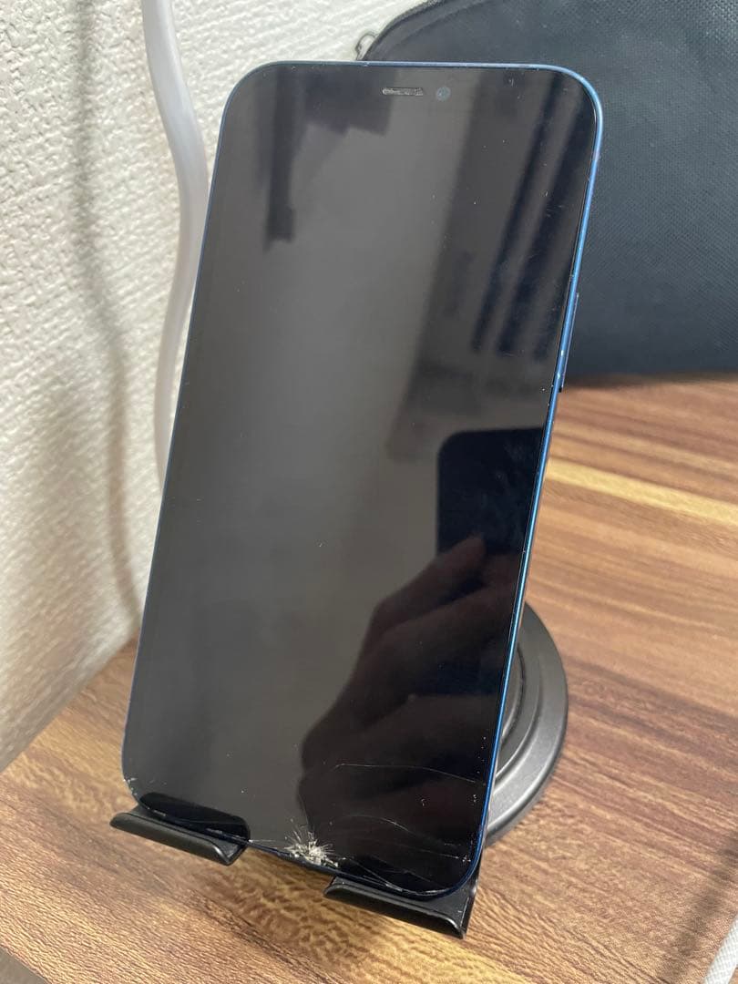 M4【バッテリー100%】【即日発送！】iPhone12 ブルー 64GB