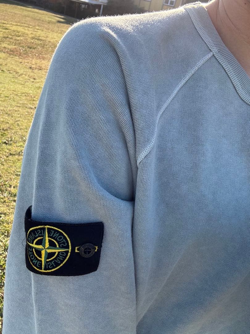 STONE ストーンアイランド スウェットスカイブルーxl