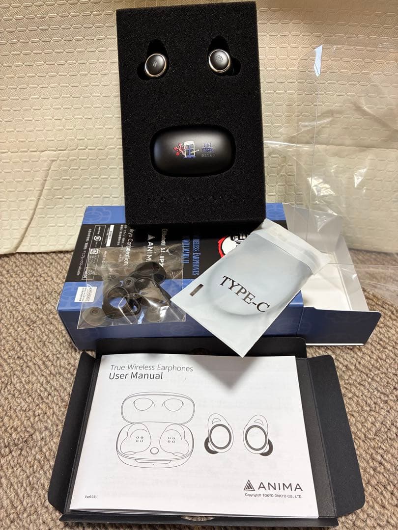 鬼滅の刃 宇髄天元 AOW01 MARK2 ワイヤレスイヤホンONKYO