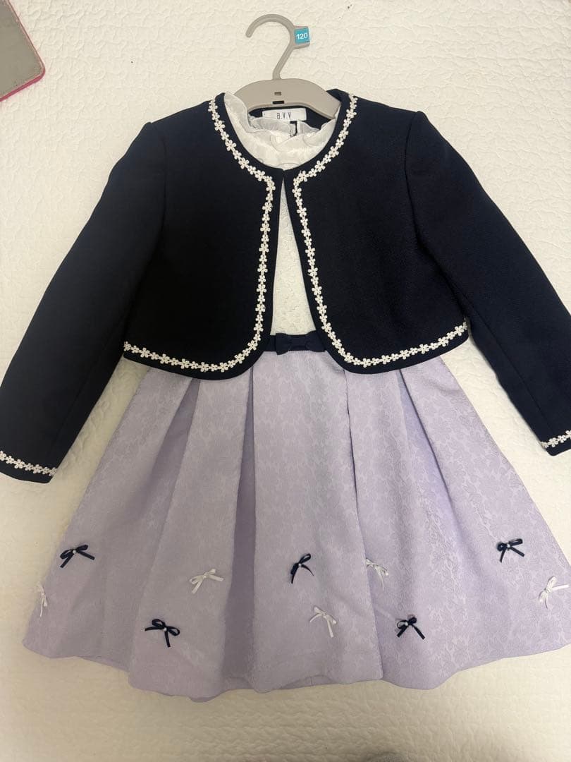 美品 a.v.vフォーマルワンピース セレモニー 卒園式 入学式 発表会