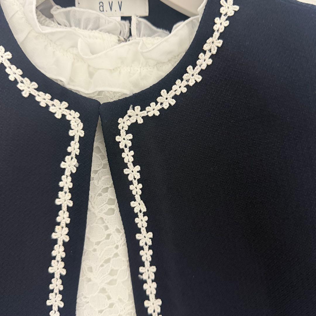 美品 a.v.vフォーマルワンピース セレモニー 卒園式 入学式 発表会