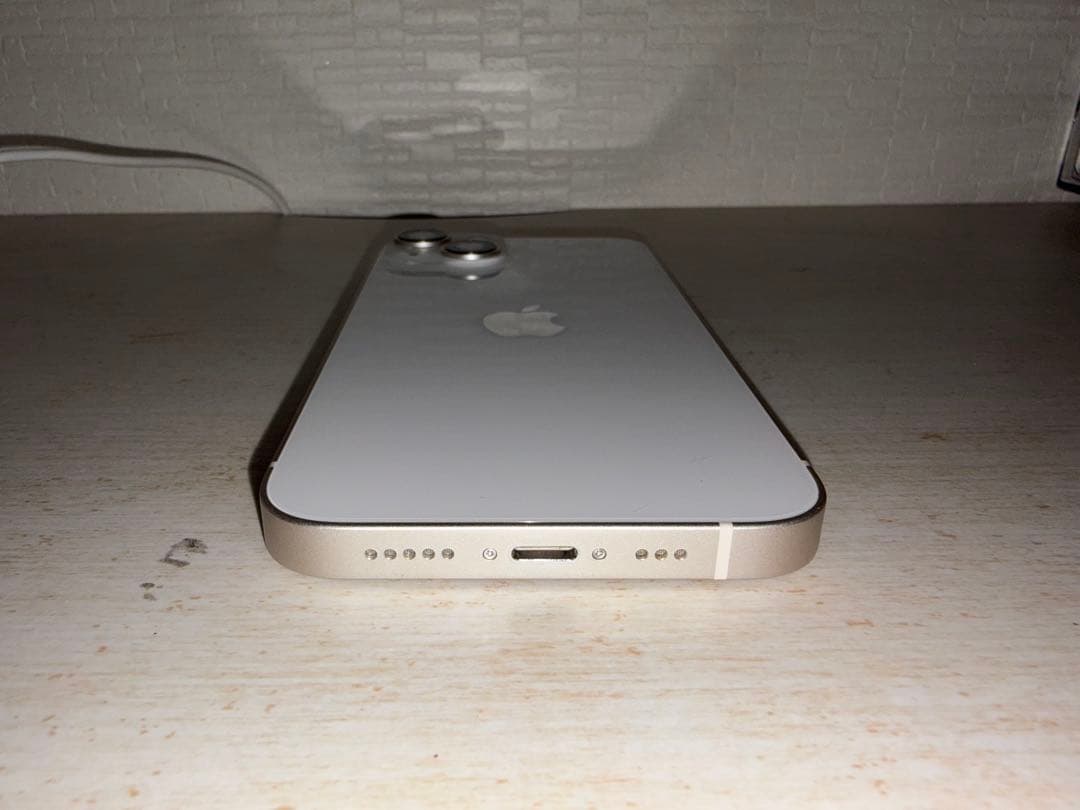 iPhone14 本体 128GB スターライト バッテリー最大容量83%