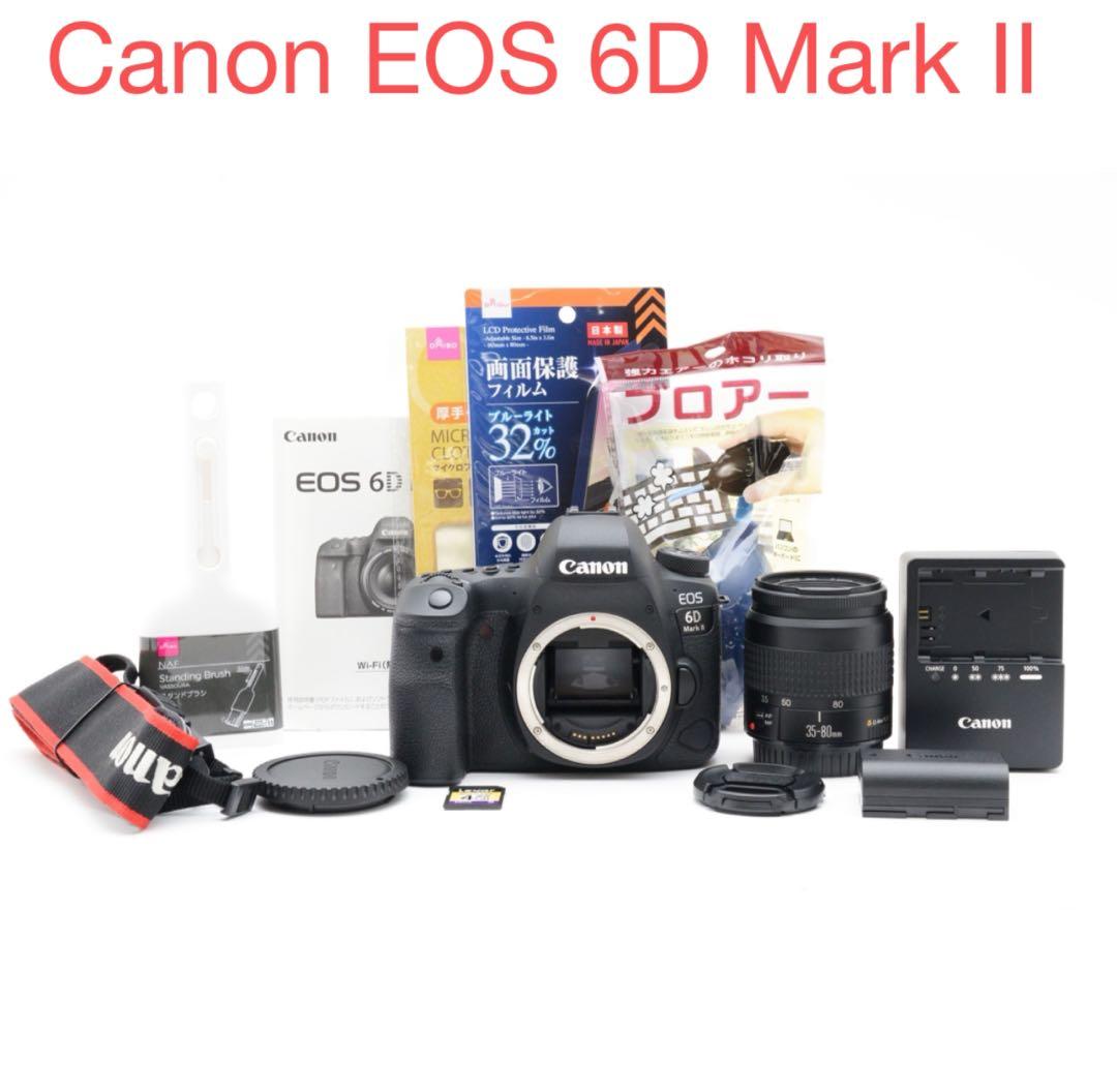 デジタル一眼レフカメラ/Canon EOS 6D Mark II標準レンズセット