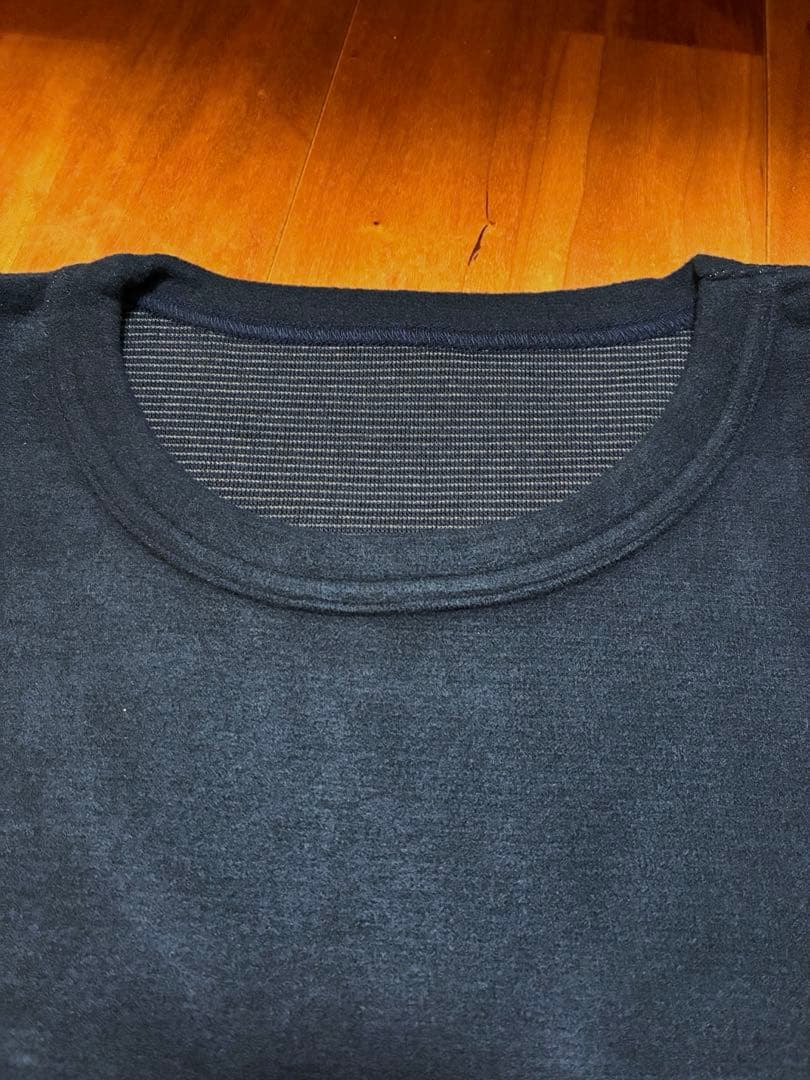 Coro　シロヤイチガンクルーネック　長袖カットソー　インナーMサイズ　④