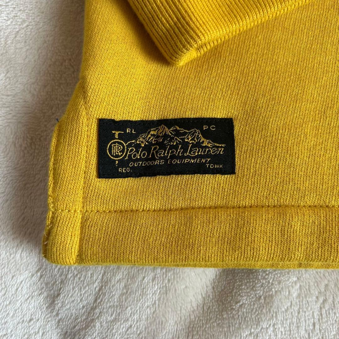 【新品タグ付き】ラルフローレン ストライプ フリース ラグビー シャツ