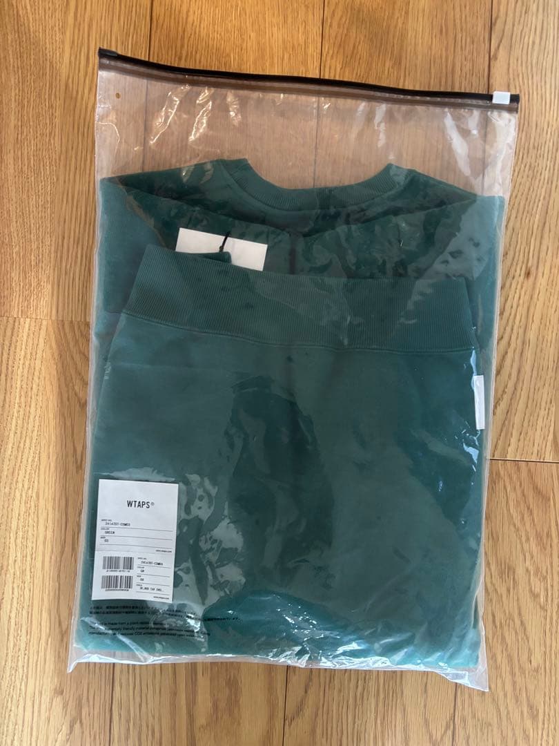 トップス WTAPS ACADEMY SWEATER COLLEGE GREEN