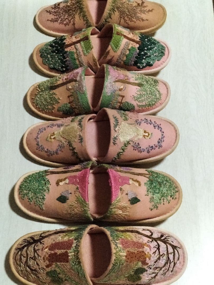 ヴィンテージ風スリッパスタンド