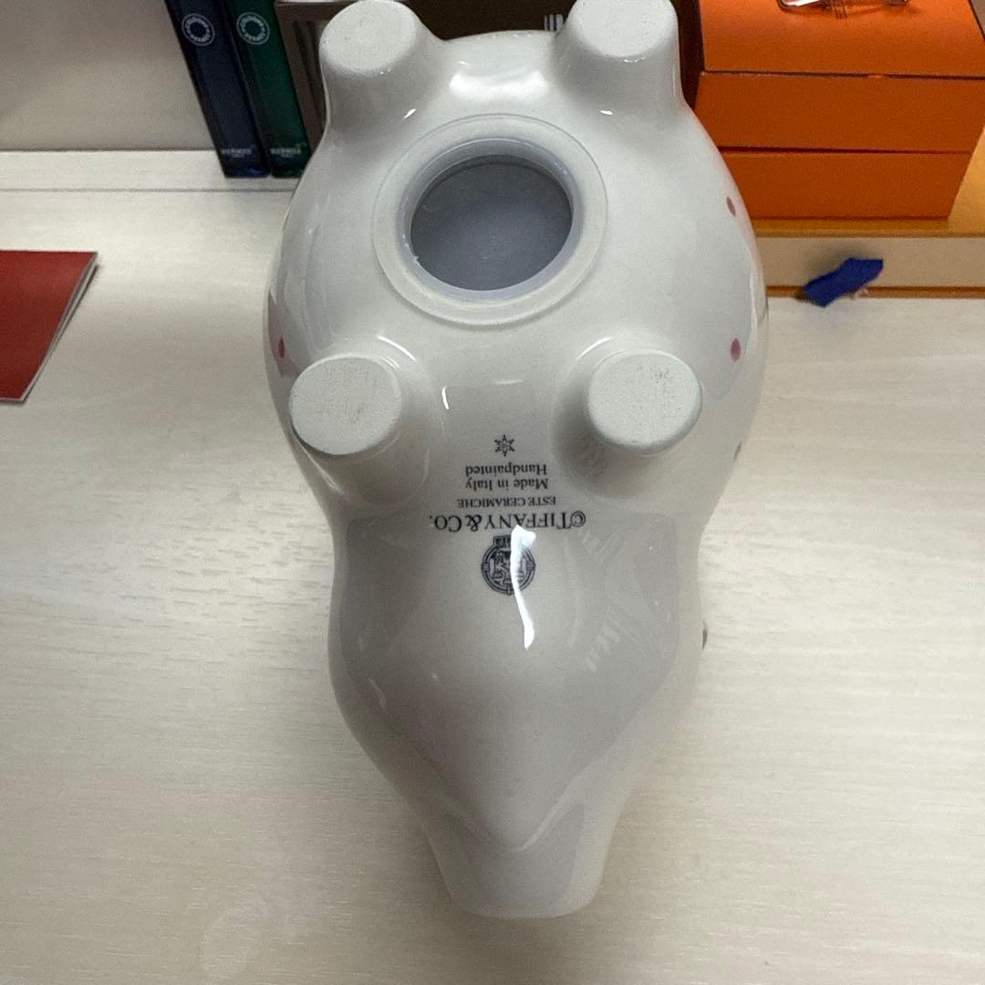 ティファニー　ピッグ　貯金箱　置物　超美品　Tiffany 食器