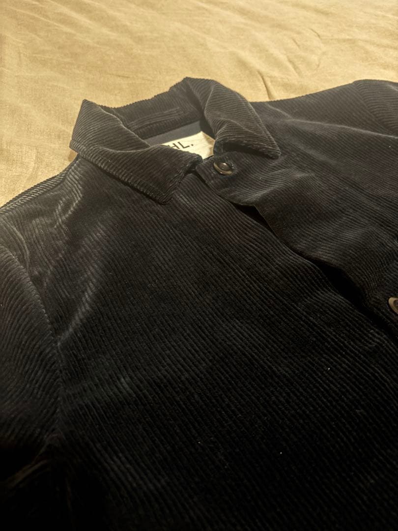 MHL ヘビーコーデュロイジャケットLサイズ ダークネイビー