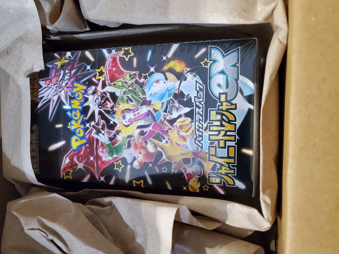 シャイニートレジャー ポケセン産　BOXシュリンク付き