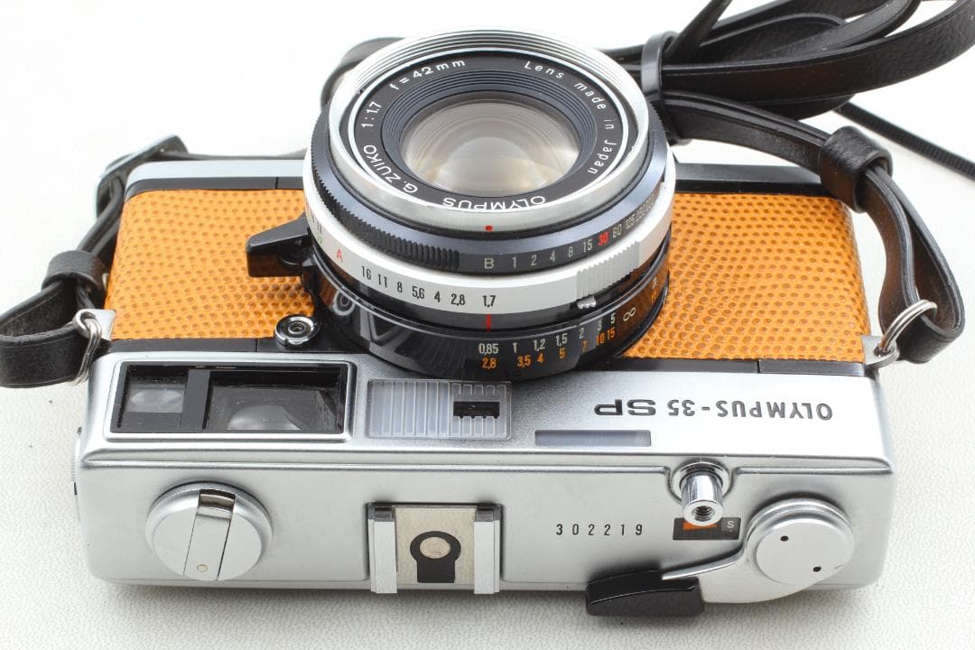 【整備済　並品】黄土色 オリンパス 35 SP 露出計✖ #1393