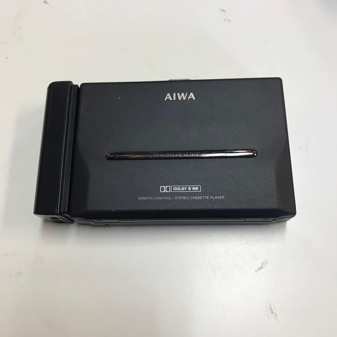 AIWA リモコン付きカセットプレーヤー